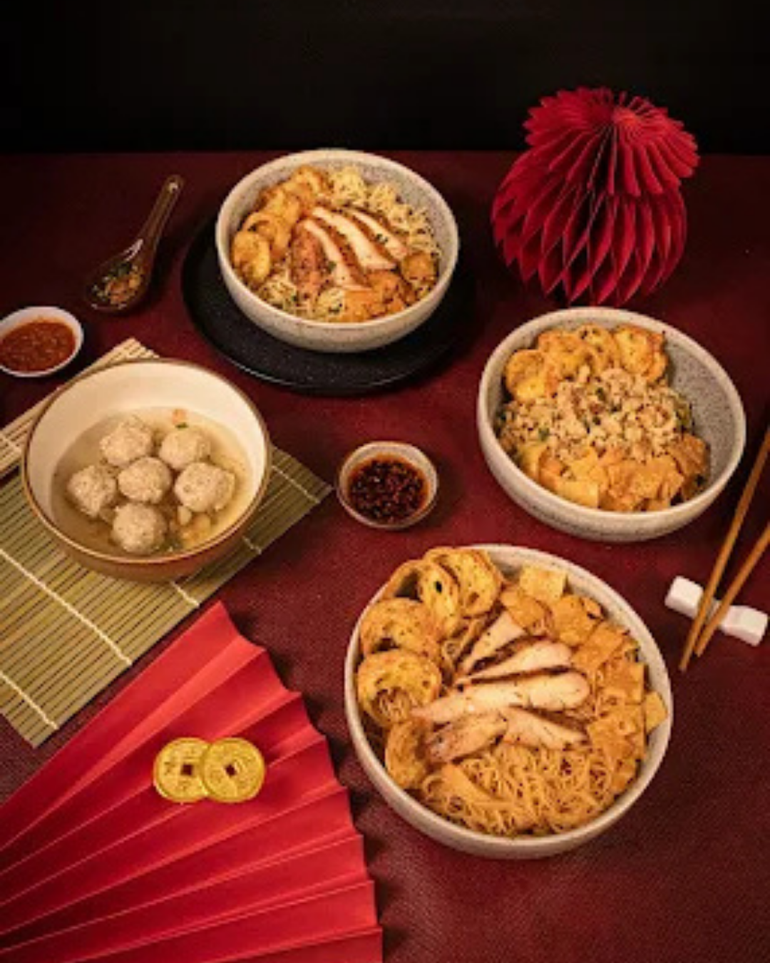 Auntie Leen, tenant hidangan ala hawker Singapura di Zona 12 Park Shanghai Pakuwon City